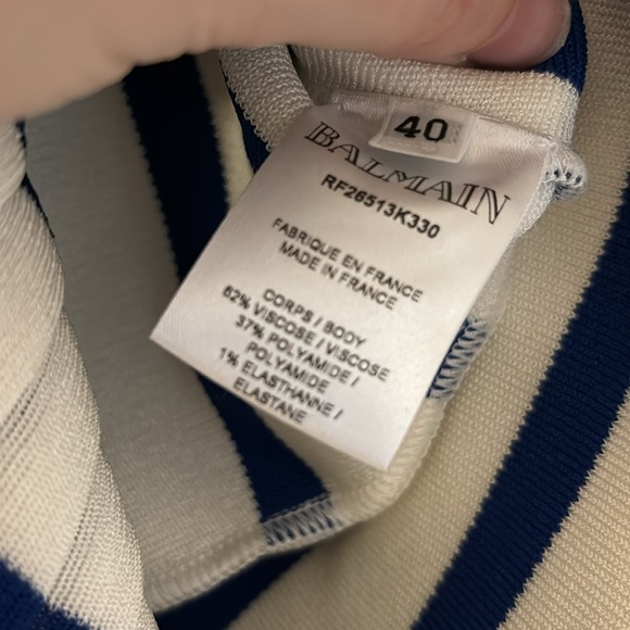 Balmain stripe dress - Picture 5 of 5